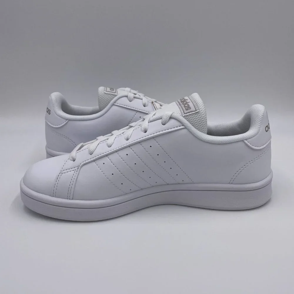 adidas Grand Court Base White Womens Shoes